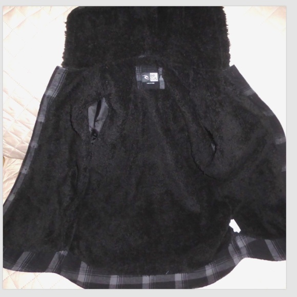 🎈FINAL Sale CURL HAYWARD HOODED SHERPA LINED COTTON FLANNEL SHIRT JACKET NEW - Picture 8 of 13